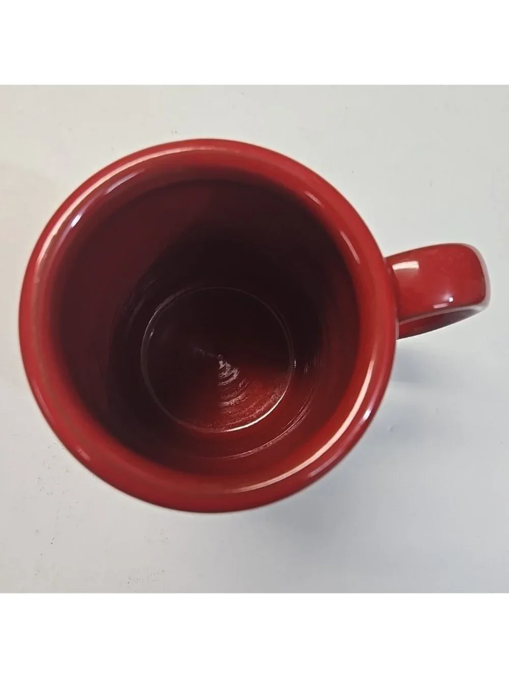 Deneen Pottery Mug Minnesota Boat Club Raspberry Island St. Paul 1870 Red